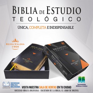 ¡Novedad! Biblia de Estudio Teológico RVR 1960